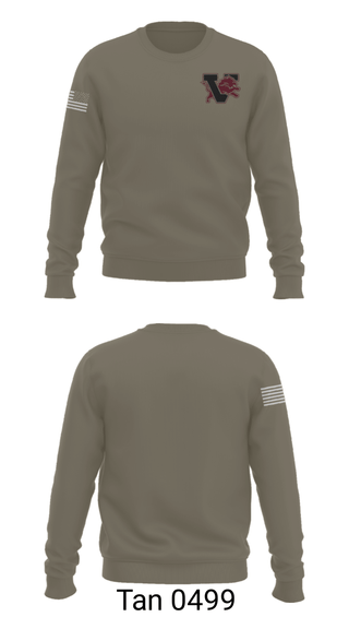 Crew Neck Sweatshirt, Vernon Middle School, Spirit Store, Teamtime, Team time, sublimation, custom sports apparel, team uniforms, spirit wear, spiritwear, sports uniforms, custom shirts, team store, custom team store, fundraiser sports, apparel fundraiser