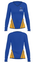 Sahuarita High School Basketball 28858390 Women's Long Sleeve V-neck Shirt - 23