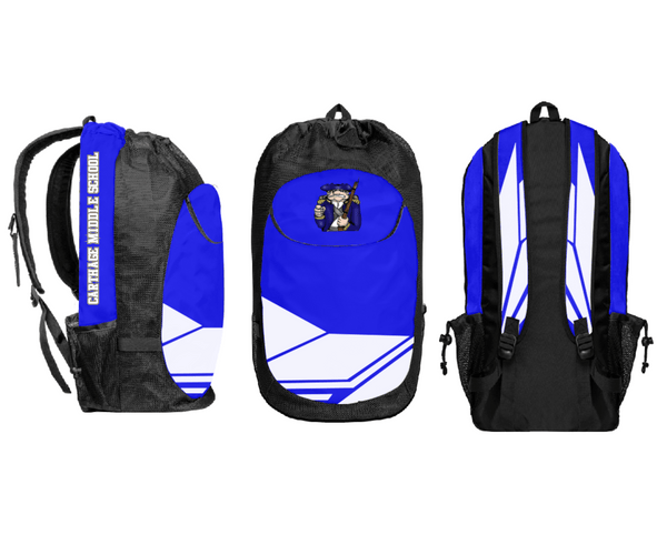Gear Bag, Carthage Middle School, Spirit Store, Teamtime, Team time, sublimation, custom sports apparel, team uniforms, spirit wear, spiritwear, sports uniforms, custom shirts, team store, custom team store, fundraiser sports, apparel fundraiser