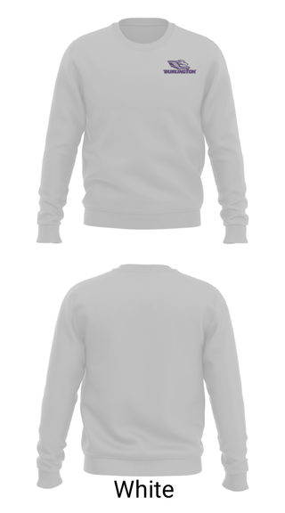 Crew Neck Sweatshirt, Burlington High School Basketball , Men's Basketball, Teamtime, Team time, sublimation, custom sports apparel, team uniforms, spirit wear, spiritwear, sports uniforms, custom shirts, team store, custom team store, fundraiser sports, apparel fundraiser