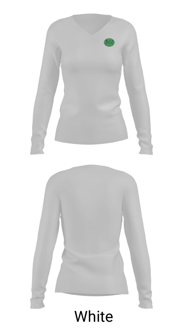 Women's Long Sleeve Vneck Shirt, Buckeye Career Center, Spirit Store, Teamtime, Team time, sublimation, custom sports apparel, team uniforms, spirit wear, spiritwear, sports uniforms, custom shirts, team store, custom team store, fundraiser sports, apparel fundraiser