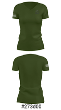 Castro Valley High School Water Polo 94255288 Women's Short Sleeve V-neck Shirt - 21