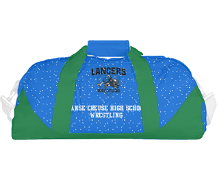 Duffle Bag, L'Anse Creuse High School Wrestling, Wrestling, Teamtime, Team time, sublimation, custom sports apparel, team uniforms, spirit wear, spiritwear, sports uniforms, custom shirts, team store, custom team store, fundraiser sports, apparel fundraiser