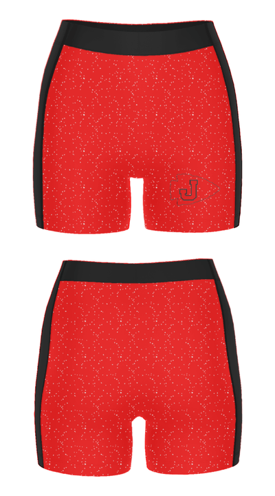 Jennings Senior High School Wrestling 681040 Women's Compression Shorts - 27