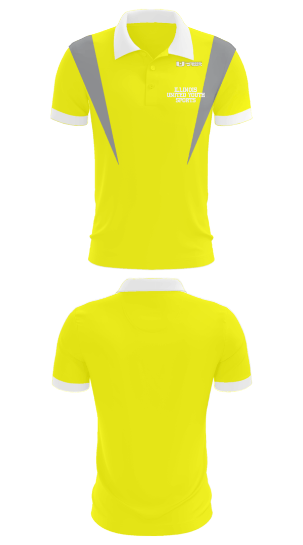 Short Sleeve Performance Polo, Illinois United Youth Sports, Spirit Store, Teamtime, Team time, sublimation, custom sports apparel, team uniforms, spirit wear, spiritwear, sports uniforms, custom shirts, team store, custom team store, fundraiser sports, apparel fundraiser