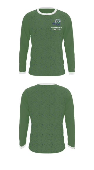 Long Sleeve Performance Shirt, El Diamante High School Basketball, Women's Basketball, Teamtime, Team time, sublimation, custom sports apparel, team uniforms, spirit wear, spiritwear, sports uniforms, custom shirts, team store, custom team store, fundraiser sports, apparel fundraiser
