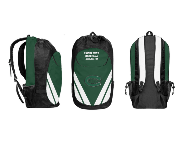 Gear Bag, Canton Youth Basketball Association, Men's Basketball, Teamtime, Team time, sublimation, custom sports apparel, team uniforms, spirit wear, spiritwear, sports uniforms, custom shirts, team store, custom team store, fundraiser sports, apparel fundraiser