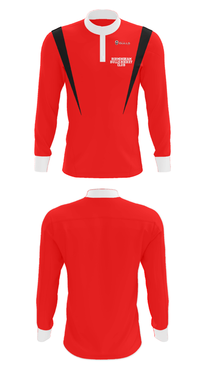 Birmingham Bulls-Hockey Club 67466756 Quarter Zip Jacket - 28