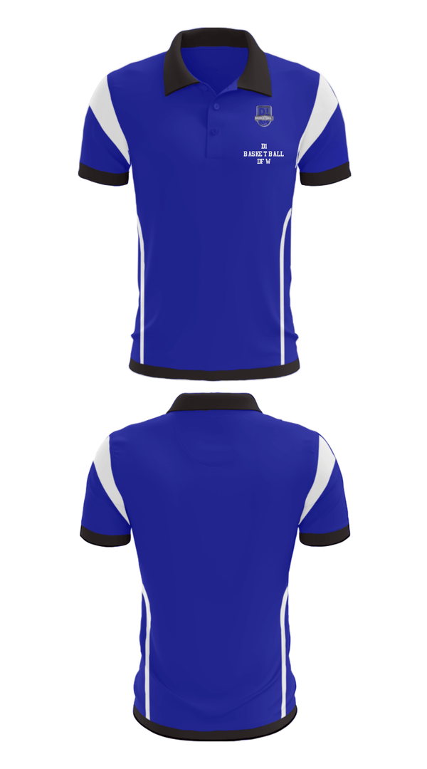 Short Sleeve Performance Polo, D1 Basketball DFW, Men's Basketball, Teamtime, Team time, sublimation, custom sports apparel, team uniforms, spirit wear, spiritwear, sports uniforms, custom shirts, team store, custom team store, fundraiser sports, apparel fundraiser