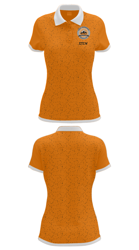 Women's Short Sleeve Performance Polo, ETCW, Wrestling, Teamtime, Team time, sublimation, custom sports apparel, team uniforms, spirit wear, spiritwear, sports uniforms, custom shirts, team store, custom team store, fundraiser sports, apparel fundraiser