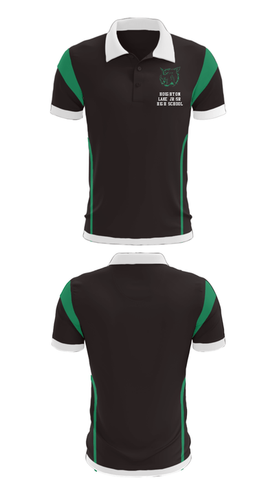 Houghton Lake Jr/Sr High School 8124308 Short Sleeve Performance Polo - 33