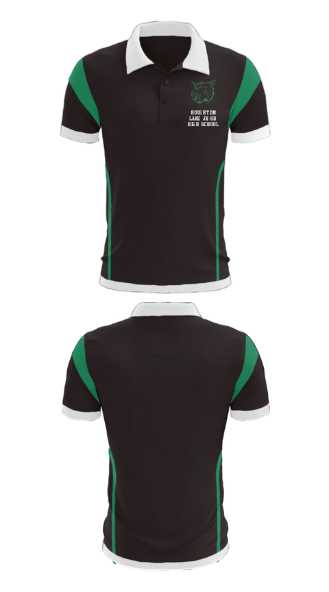 Short Sleeve Performance Polo, Houghton Lake Jr/Sr High School, Spirit Store, Teamtime, Team time, sublimation, custom sports apparel, team uniforms, spirit wear, spiritwear, sports uniforms, custom shirts, team store, custom team store, fundraiser sports, apparel fundraiser