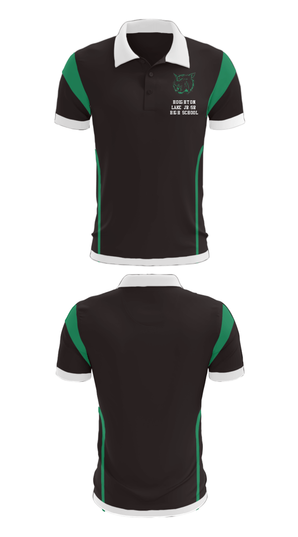 Short Sleeve Performance Polo, Houghton Lake Jr/Sr High School, Spirit Store, Teamtime, Team time, sublimation, custom sports apparel, team uniforms, spirit wear, spiritwear, sports uniforms, custom shirts, team store, custom team store, fundraiser sports, apparel fundraiser