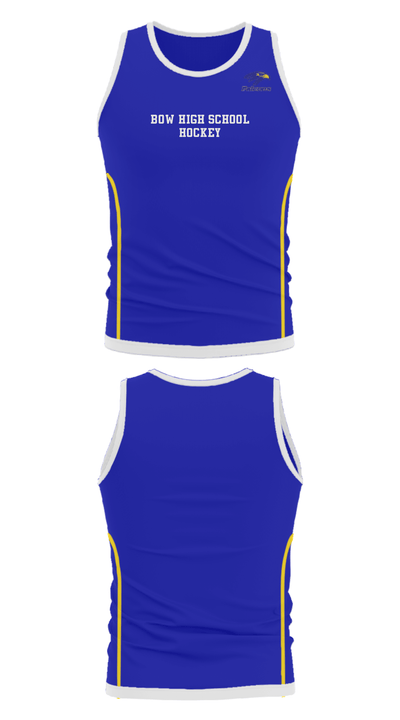 Bow High School Hockey 89275708 Tank Top - 34