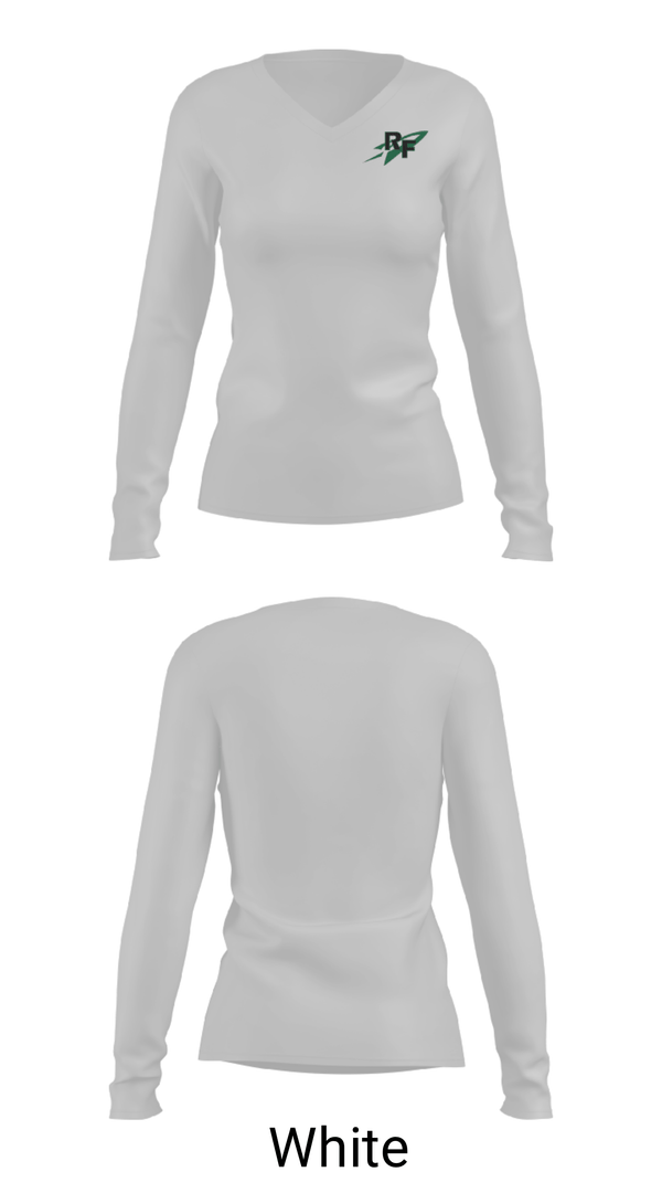Women's Long Sleeve Vneck Shirt, Rock Falls High School Wrestling, Wrestling, Teamtime, Team time, sublimation, custom sports apparel, team uniforms, spirit wear, spiritwear, sports uniforms, custom shirts, team store, custom team store, fundraiser sports, apparel fundraiser
