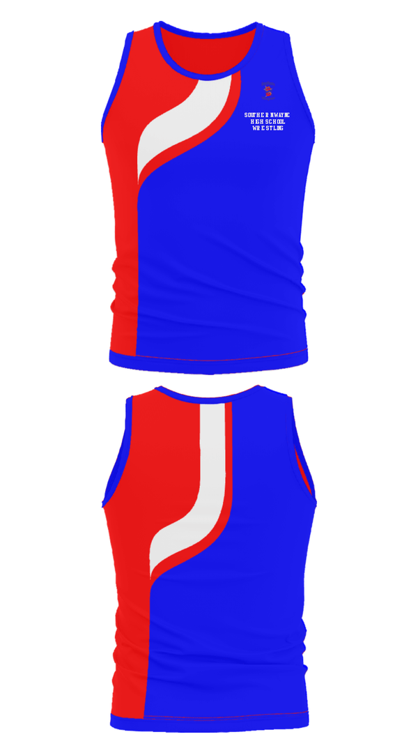 Tank Top, Southern Wayne High School Wrestling, Wrestling, Teamtime, Team time, sublimation, custom sports apparel, team uniforms, spirit wear, spiritwear, sports uniforms, custom shirts, team store, custom team store, fundraiser sports, apparel fundraiser