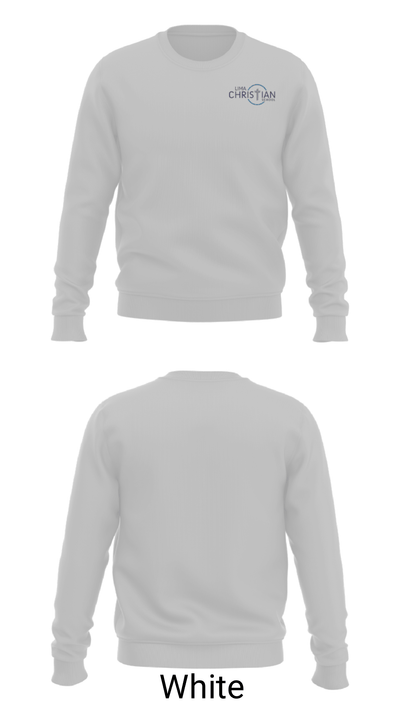 Lima Christian School 24277331 Crew Neck Sweatshirt - 2