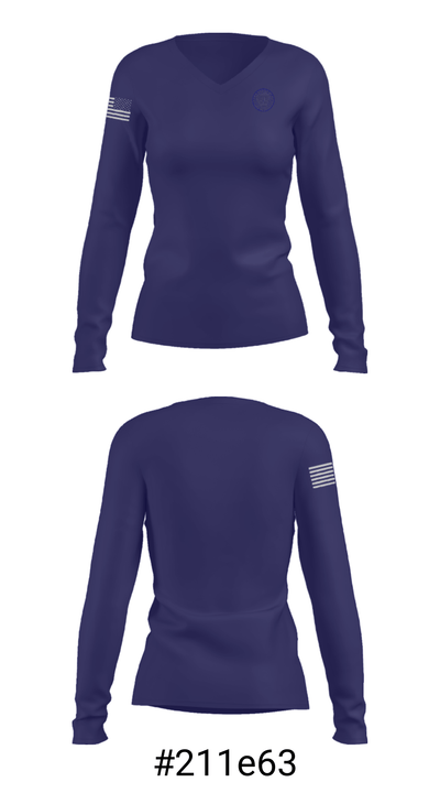 Book Of Life Academy 620228 Women's Long Sleeve V-neck Shirt - 20