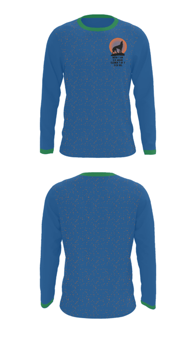 Mountain Shadows Elementary School 4572742 Long Sleeve Performance Shirt - 34