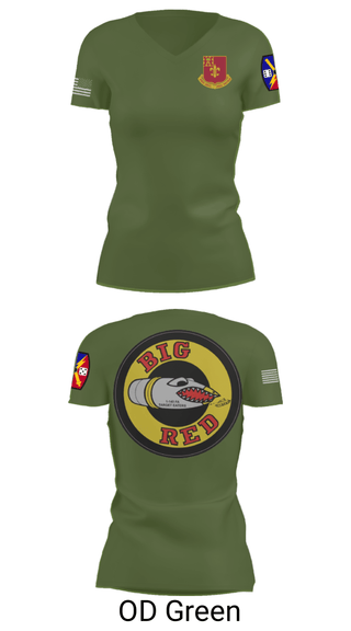 Women's Short Sleeve Vneck Shirt, 1-145 FA, National Guard, Teamtime, Team time, sublimation, custom sports apparel, team uniforms, spirit wear, spiritwear, sports uniforms, custom shirts, team store, custom team store, fundraiser sports, apparel fundraiser