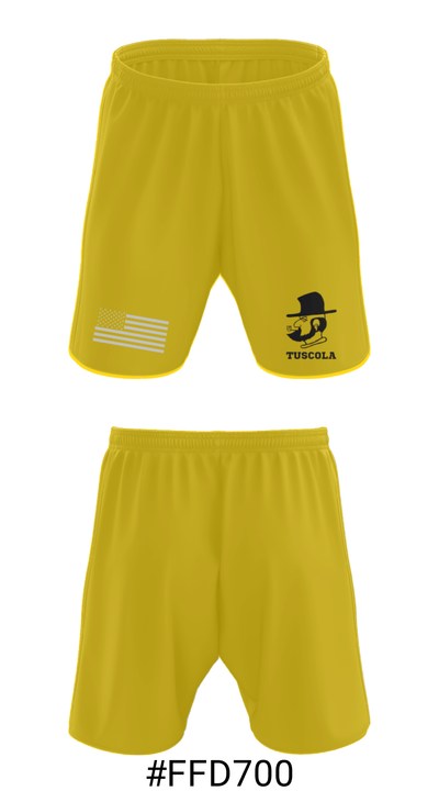 Tuscola High School Swimming 62615907 Athletic Shorts With Pockets - 15