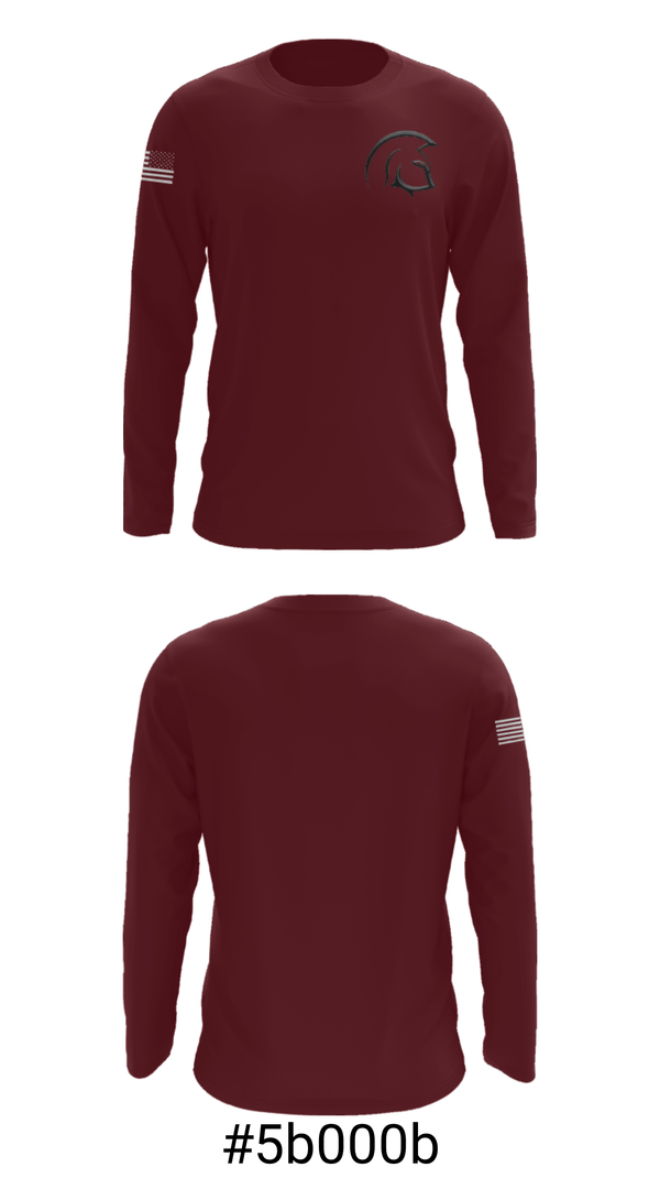 Long Sleeve Performance Shirt, North Crawford Elementary School, Spirit Store, Teamtime, Team time, sublimation, custom sports apparel, team uniforms, spirit wear, spiritwear, sports uniforms, custom shirts, team store, custom team store, fundraiser sports, apparel fundraiser