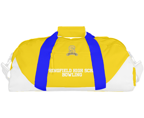 Duffle Bag, Springfield High School Bowling, Bowling, Teamtime, Team time, sublimation, custom sports apparel, team uniforms, spirit wear, spiritwear, sports uniforms, custom shirts, team store, custom team store, fundraiser sports, apparel fundraiser