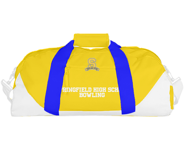 Duffle Bag, Springfield High School Bowling, Bowling, Teamtime, Team time, sublimation, custom sports apparel, team uniforms, spirit wear, spiritwear, sports uniforms, custom shirts, team store, custom team store, fundraiser sports, apparel fundraiser