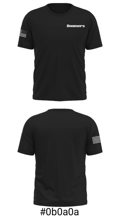 Boomers 65956807 Short Sleeve Performance Shirt - 19