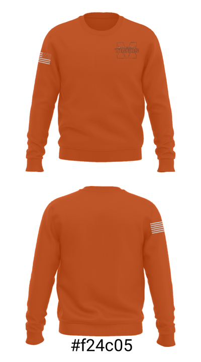 Middlebury Union High School Ice Hockey 39895988 Crew Neck Sweatshirt - 16