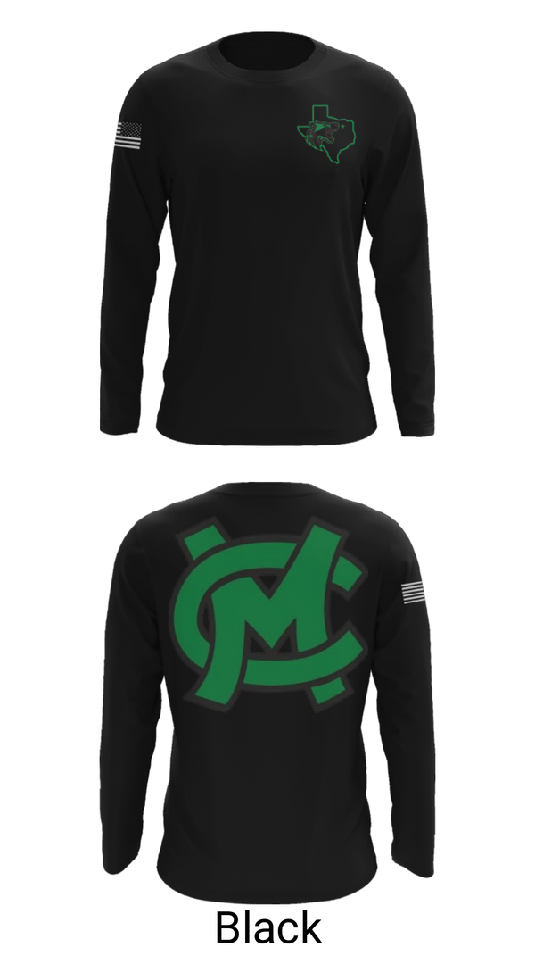 Long Sleeve Performance Shirt, Caddo Mills Middle School Basketball, Men's Basketball, Teamtime, Team time, sublimation, custom sports apparel, team uniforms, spirit wear, spiritwear, sports uniforms, custom shirts, team store, custom team store, fundraiser sports, apparel fundraiser