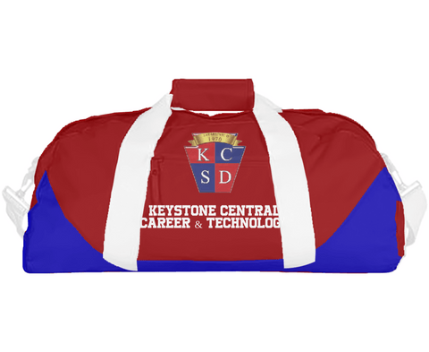 Duffle Bag, Keystone Central Career & Technology, Spirit Store, Teamtime, Team time, sublimation, custom sports apparel, team uniforms, spirit wear, spiritwear, sports uniforms, custom shirts, team store, custom team store, fundraiser sports, apparel fundraiser
