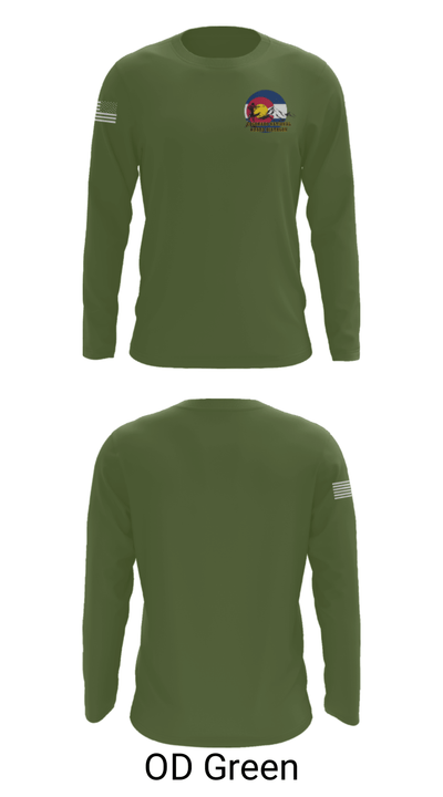 Colorado National Guard Biathlon Team 24779519 Long Sleeve Performance Shirt - 27