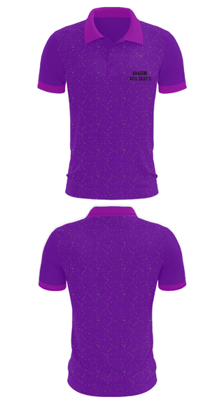 Short Sleeve Performance Polo, Aragon wildcats, Football, Teamtime, Team time, sublimation, custom sports apparel, team uniforms, spirit wear, spiritwear, sports uniforms, custom shirts, team store, custom team store, fundraiser sports, apparel fundraiser
