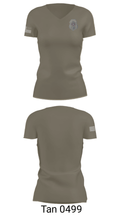 District 13 TF 92193766 Women's Short Sleeve V-neck Shirt - 36
