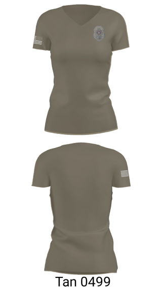 Women's Short Sleeve Vneck Shirt, , Police, Teamtime, Team time, sublimation, custom sports apparel, team uniforms, spirit wear, spiritwear, sports uniforms, custom shirts, team store, custom team store, fundraiser sports, apparel fundraiser