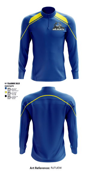 Quarter Zip Jacket, Wildcats, Cheer, Teamtime, Team time, sublimation, custom sports apparel, team uniforms, spirit wear, spiritwear, sports uniforms, custom shirts, team store, custom team store, fundraiser sports, apparel fundraiser