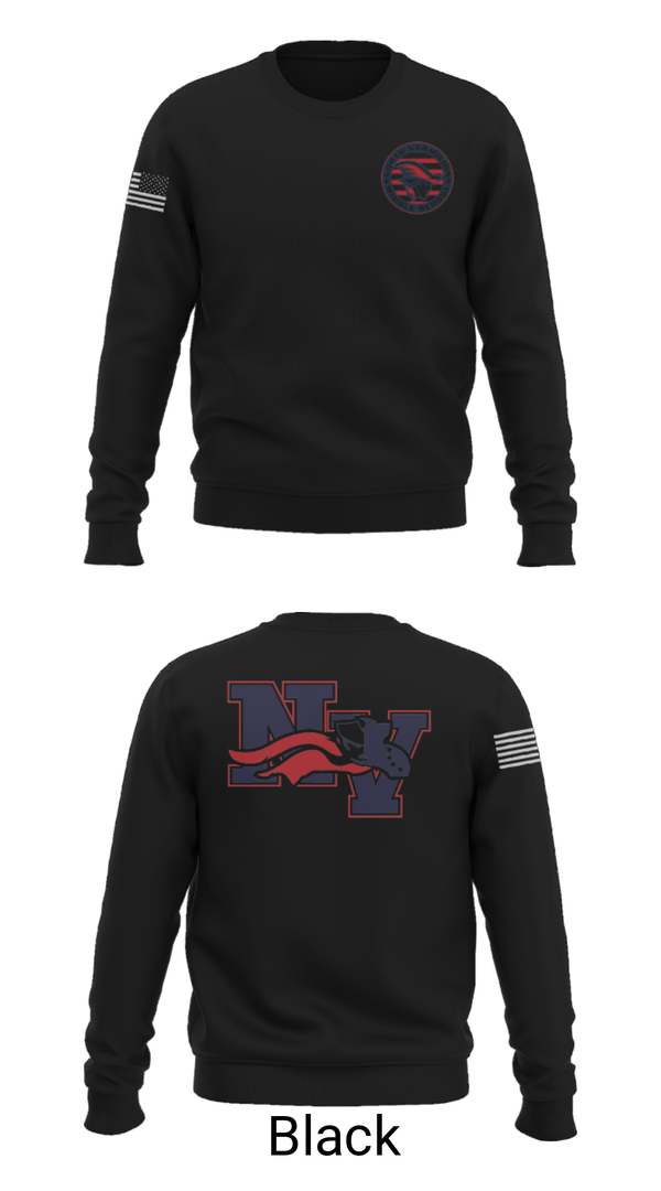 Crew Neck Sweatshirt, North Vermilion Middle School Basketball, Women's Basketball, Teamtime, Team time, sublimation, custom sports apparel, team uniforms, spirit wear, spiritwear, sports uniforms, custom shirts, team store, custom team store, fundraiser sports, apparel fundraiser