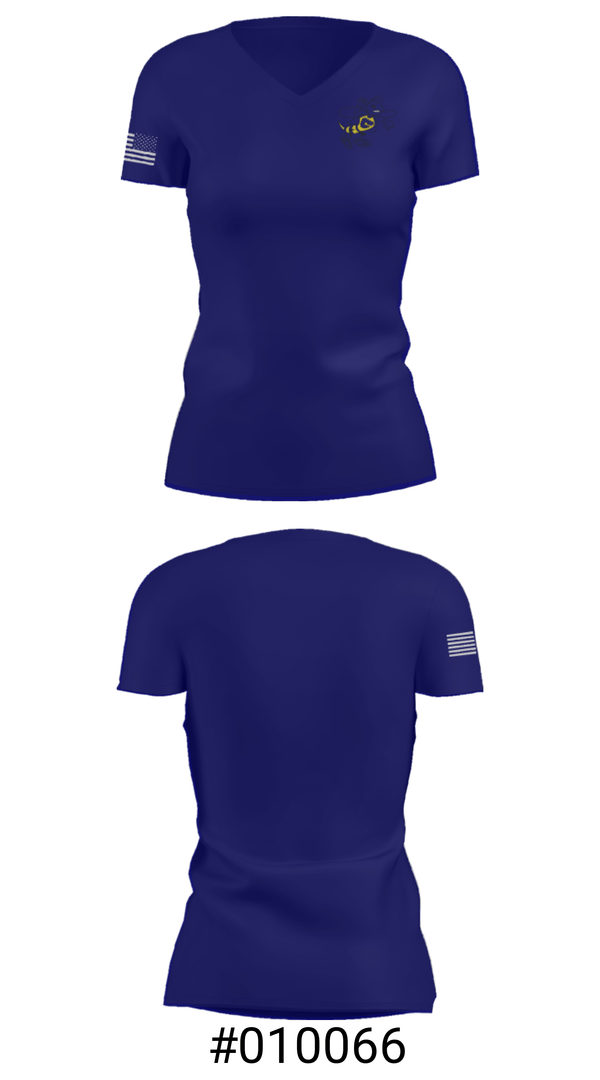 Women's Short Sleeve Vneck Shirt, Craig R-3 High School, Spirit Store, Teamtime, Team time, sublimation, custom sports apparel, team uniforms, spirit wear, spiritwear, sports uniforms, custom shirts, team store, custom team store, fundraiser sports, apparel fundraiser