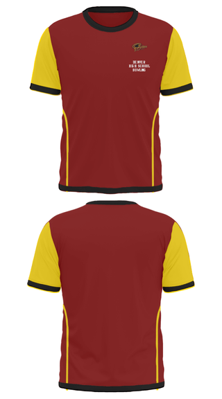 Short Sleeve Performance Shirt, Denver High School Bowling, Bowling, Teamtime, Team time, sublimation, custom sports apparel, team uniforms, spirit wear, spiritwear, sports uniforms, custom shirts, team store, custom team store, fundraiser sports, apparel fundraiser