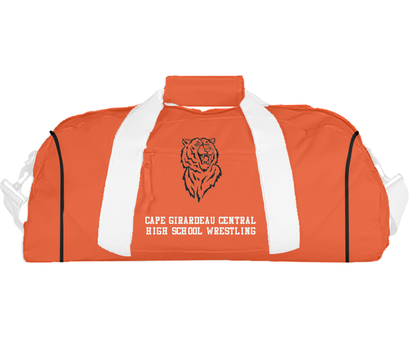 Duffle Bag, Cape Girardeau Central High School Wrestling, Wrestling, Teamtime, Team time, sublimation, custom sports apparel, team uniforms, spirit wear, spiritwear, sports uniforms, custom shirts, team store, custom team store, fundraiser sports, apparel fundraiser