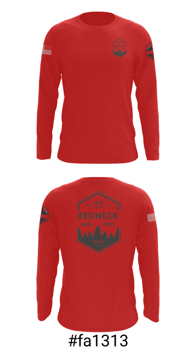 REDNECKS 52508917 Long Sleeve Performance Shirt - 3