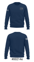 Del Norte High School Swimming 40770592 Crew Neck Sweatshirt - 16