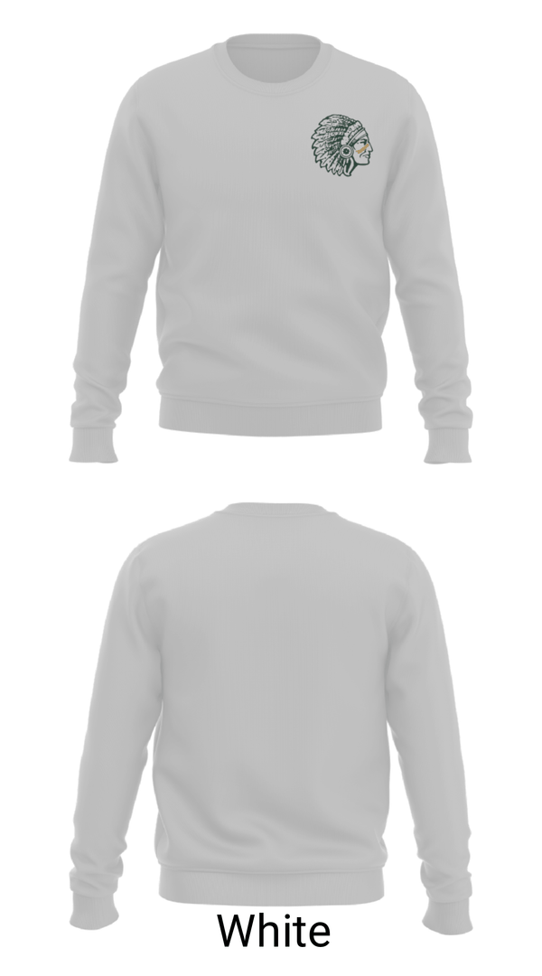 Crew Neck Sweatshirt, Satanta Junior High School, Spirit Store, Teamtime, Team time, sublimation, custom sports apparel, team uniforms, spirit wear, spiritwear, sports uniforms, custom shirts, team store, custom team store, fundraiser sports, apparel fundraiser
