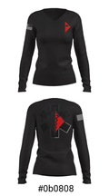 307th Medics 69478986 Women's Long Sleeve V-neck Shirt - 7