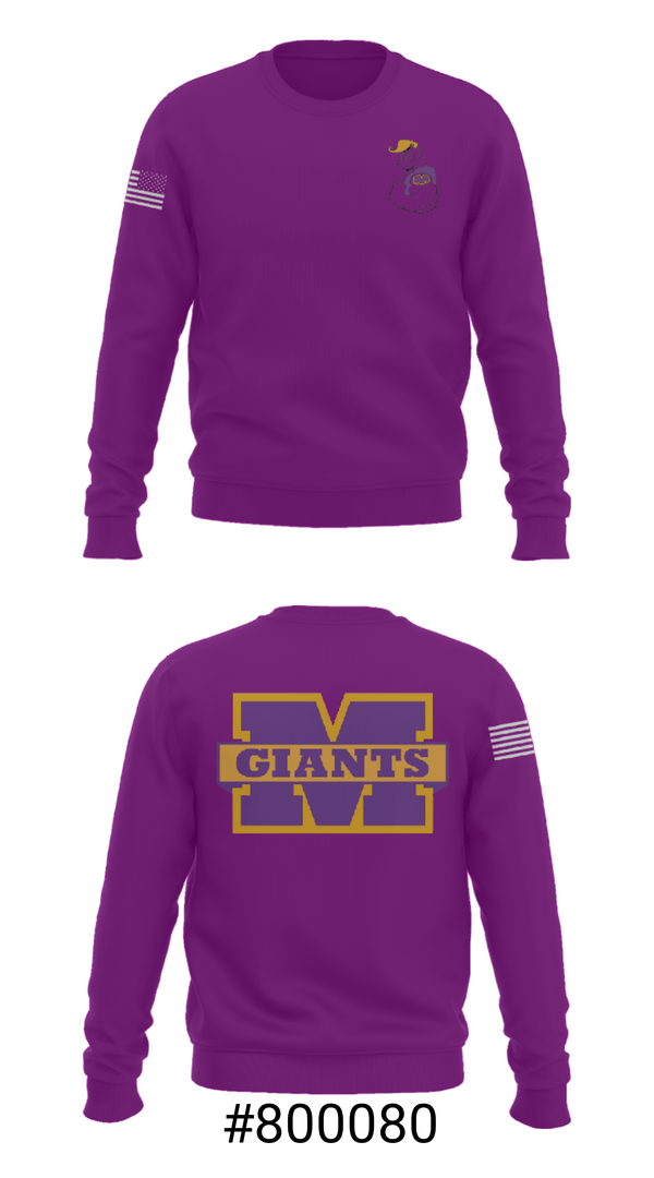 Crew Neck Sweatshirt, Marion High School Wrestling, Wrestling, Teamtime, Team time, sublimation, custom sports apparel, team uniforms, spirit wear, spiritwear, sports uniforms, custom shirts, team store, custom team store, fundraiser sports, apparel fundraiser