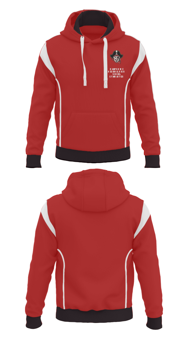 Hoodie, Hampshire Regional High School Gymnastics, Spirit Store, Teamtime, Team time, sublimation, custom sports apparel, team uniforms, spirit wear, spiritwear, sports uniforms, custom shirts, team store, custom team store, fundraiser sports, apparel fundraiser