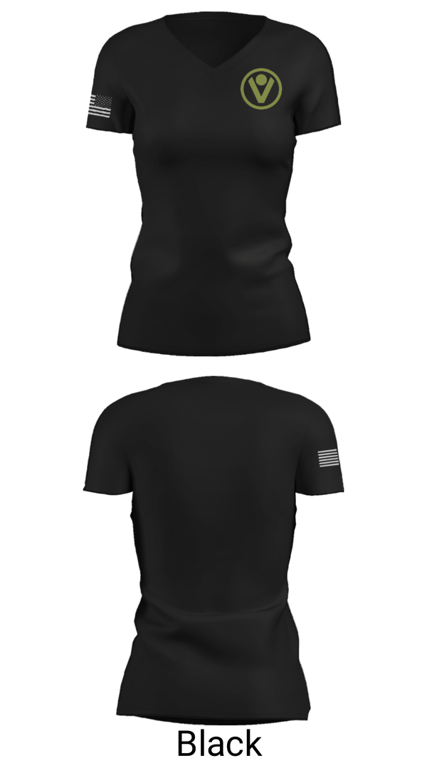 Women's Short Sleeve Vneck Shirt, Vertical Skills Academy, Spirit Store, Teamtime, Team time, sublimation, custom sports apparel, team uniforms, spirit wear, spiritwear, sports uniforms, custom shirts, team store, custom team store, fundraiser sports, apparel fundraiser