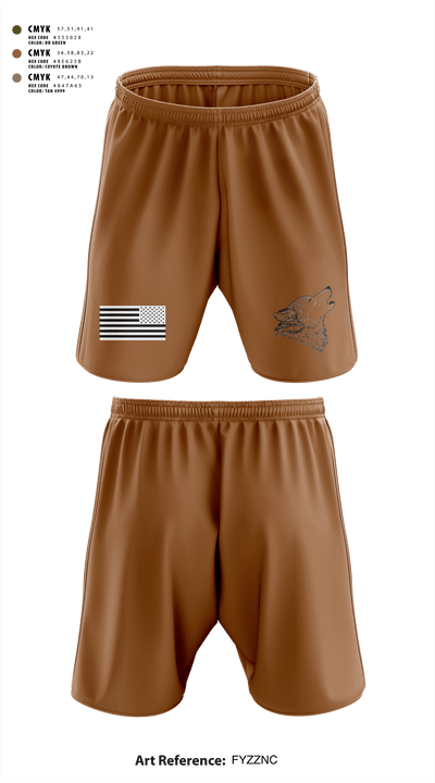Dirty Dawgz 3192563 Athletic Shorts With Pockets - 2