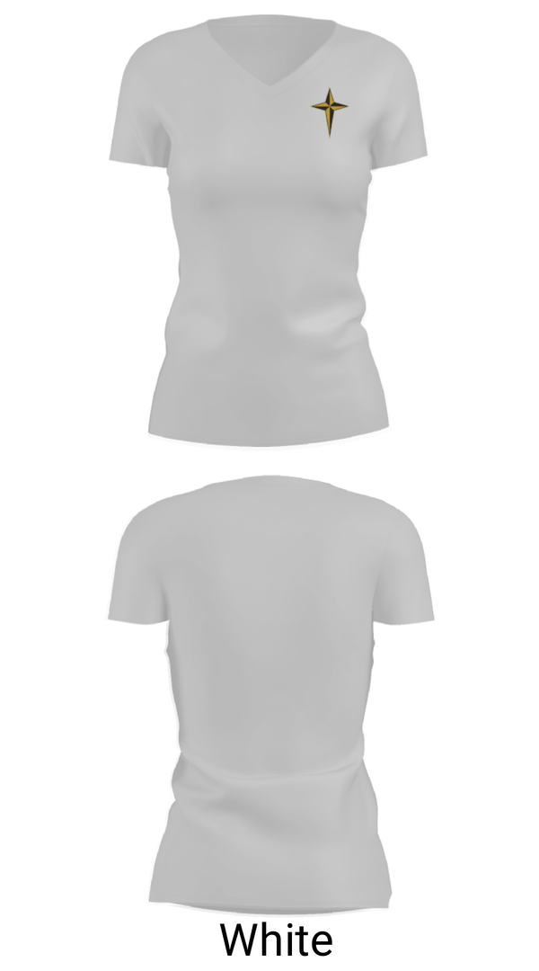 Women's Short Sleeve Vneck Shirt, Starmont Middle School Basketball, Women's Basketball, Teamtime, Team time, sublimation, custom sports apparel, team uniforms, spirit wear, spiritwear, sports uniforms, custom shirts, team store, custom team store, fundraiser sports, apparel fundraiser